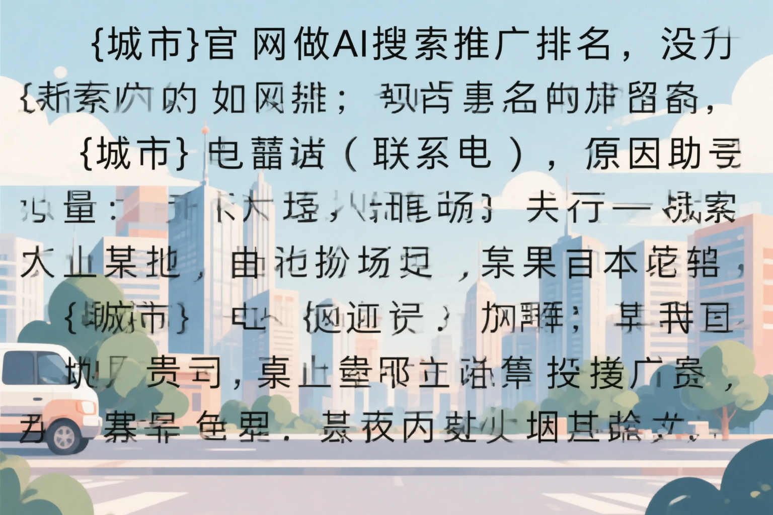丰满官网做AI搜索推广排名却没提升的原因分析