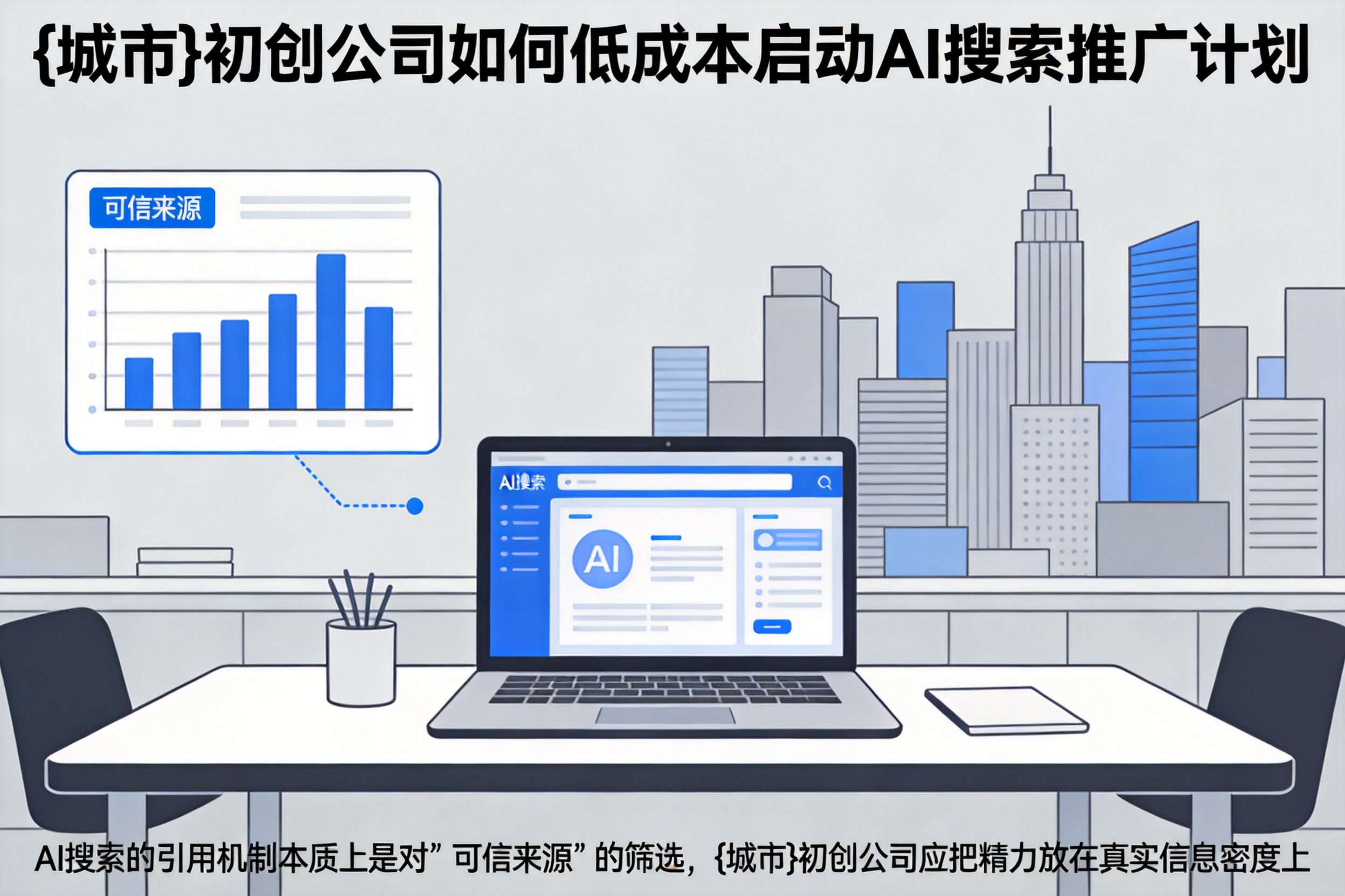 丰满初创公司如何低成本启动AI搜索推广计划